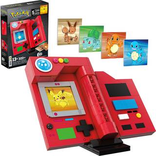 Mega Pokemon Kanto region Pokedex byggesæt med 322 klodser
