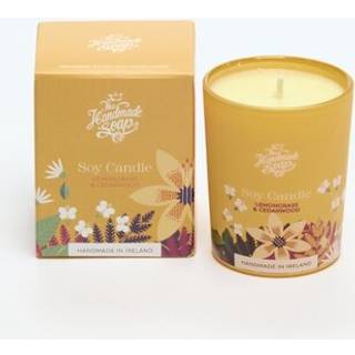 The-Handmade-Soap Collection Lemongrass-CedarwoodScented Soy Candle 210 g (971,00 kr / 1 kg) - 210 g