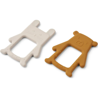 Liewood biderangle Jonathan 2-pak - Sandy/ Golden caramel