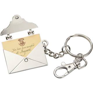 Harry Potter Metal Keychain Hogwarts Acceptance Letter