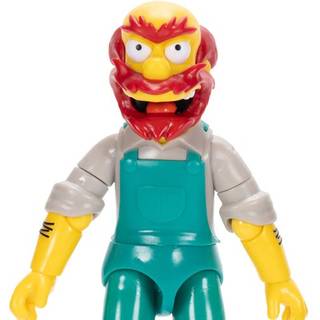 Simpsons 5 """" Groundsekeeper Willie Collectible Action Figure