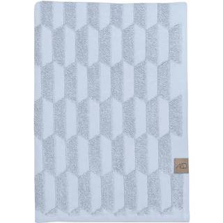 Mette Ditmer Geo håndklæde 50x95 cm Light Blue