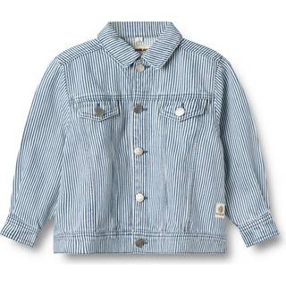 Vive Denim Jakke, Ink Stripe, 128 cm