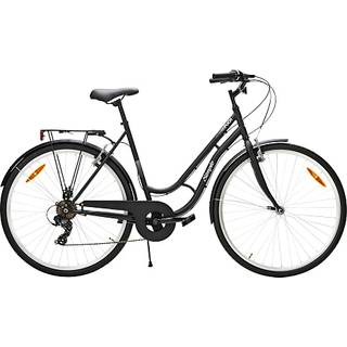 Puch Simple damecykel 7 gear 28" 2024 - sort (På lager i varehus)