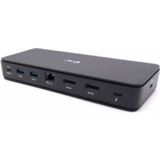 I-Tec - docking station - USB-C / USB4 / Thunderbolt 3 / Thunderbolt 4 - Thunderbolt 4 2 x DP - 1GbE 2.5GbE