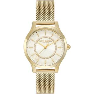 Olivia Burton Wonderlust Sunray Gold Mesh Bracelet Watch