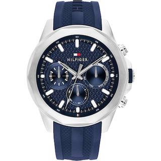 Tommy Hilfiger 1710649 Blue Silicone Strap Watch - W95344