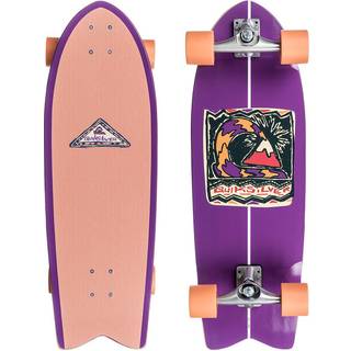 "Quiksilver Fish 30"" Surfskate" - Uni - dark purple