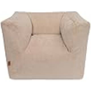 Jollein Sækkestol Kraftig Fløjl, Natural