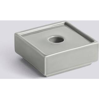 Hay Mattone Lysestage 9x9 Cm - Fyrfadsstager Stentøj Lysegrå - AE356-A601-AB85