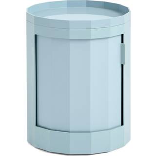 HAY Facet Cabinet low sidebord 49 cm Misty blue