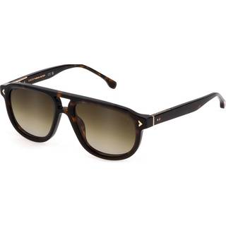 Lozza Mand SL4330 ZILO 2.0 722K Solbriller Acetat Havana Grå Firkantet Normal Skygge