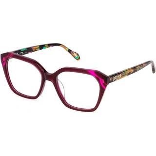 Just Cavalli Kvinde VJC078 06PJ Optiske stel Acetat Violet Geometrisk