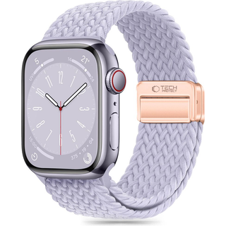 Apple Watch Series 10/9/8/7/6/SE Tech-Protect NylonMag-rem - 40mm/41mm/42mm - Sort