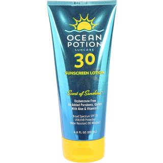 Ocean Potion solcreme SPF 30, 6,8 oz - Bredt spektrum UVA/UVB, vandafvisende, vitaminrige havsmineraler