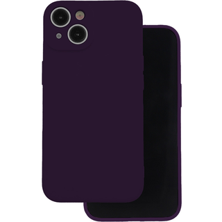 Silicon case for iPhone 16 Plus 6,7" plum