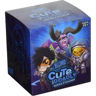 S?d men d?dbringende serie 2 vinylfigur blind kasse indeholder: 1 tilf?ldig figur fra Overwatch Diablo World of Warcraft eller Starcraft