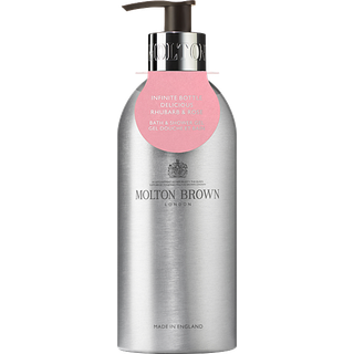 Molton Brown Collection Delikat rabarber & rose Bath & Shower Gel Infinite Bottle 400 ml (950,00 kr / 1 l) - 400 ml