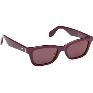 Adidas Unisex OR0117 81U Solbriller Acetat Violet Bordeaux Firkantet Normal