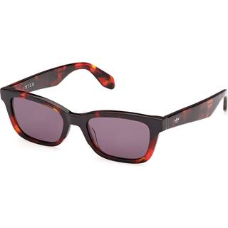 Adidas Unisex OR0117 54A Solbriller Acetat Havana Røg Firkantet Normal