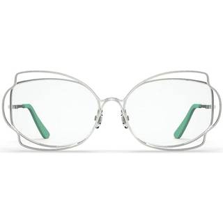 Marni Kvinde Marni UKR Route Of The Sun Optical Silver Optiske stel Metal Sølv Geometrisk