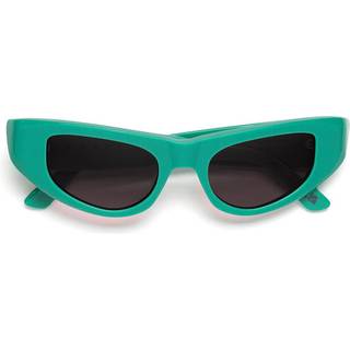Marni Unisex Netherworld Teal YSJ Solbriller Acetat Petrolium Rosa Cat Eye Normal