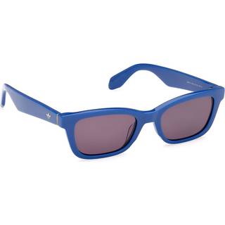 Adidas Unisex OR0117 90A Solbriller Acetat Blå Røg Firkantet Normal