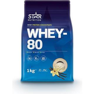 Whey-80, 1 kg, Ristet skumfidus