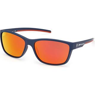 BMW BS0036 91U 60 Solbriller Mænd Blue - Matte Dark Blue - 60mm