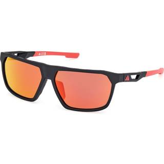 Adidas Sport Mand SP0096 02L Solbriller Injiceret Sort Brun Firkantet Normal