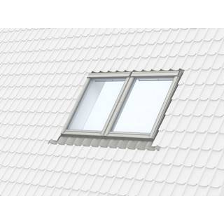 VELUX  inddækning til ovenlysvindue, horisontal duo tvilling - EBW 4021B - MK06 - 78 x 118 cm