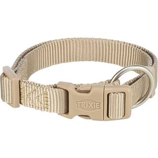 Trixie Premium collar S-M: 30-45 cm/15 mm sand