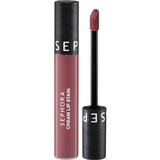 Sephora Collection - Cream Lip Stain - Matte Liquid Lipstick - Mat Flydende Læbestift - Cream Lip Stain-24 85 Rosewood - For Women