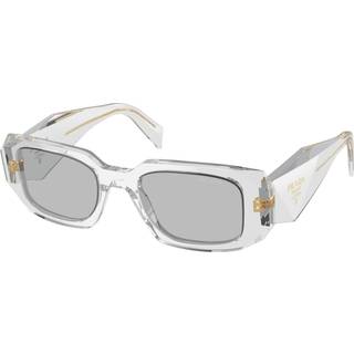 Prada PR 17WSF Asian Fit 12R30B 51 Solbriller Kvinder Grå - Transparent Light Grey - 51mm