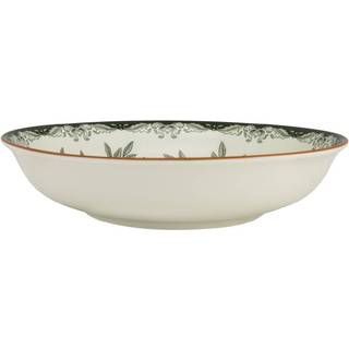 Rörstrand Ostindia Floris Dyb Tallerken 22 Cm - Dybe tallerkner Porcelæn Grøn - 1074224