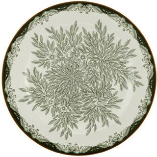Ostindia Floris tallerken 27 cm, grøn