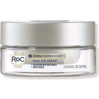 RoC Derm Correxion Dual Eye Creme mod rynker til øjenområdet 2-i-1 2x10 ml - 2x10 ml