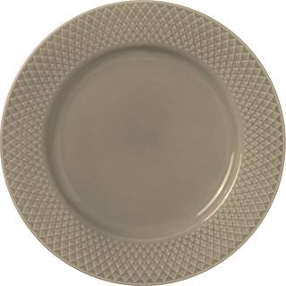 Lyngby Frokosttallerken Rhombe Earth Frokosttallerken Ø23 cm clay