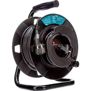 Nq Kabeltromle Oneway Outlet H05vv-f,2x1.0,22+3m - 217248 ✓ På lager - klar til levering og afhentning