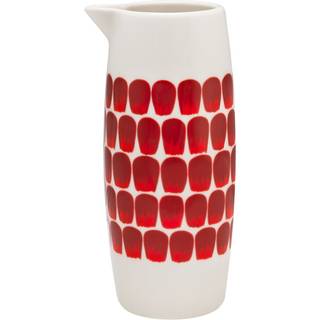 Arabia Tuokio Kande - Mælkekander Vitroporcelain Rød - 1073641