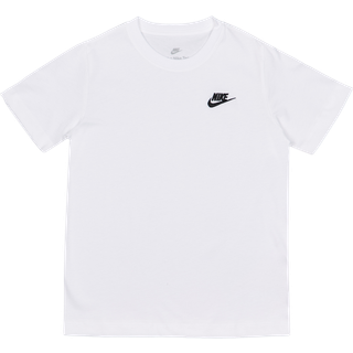 Nike Sportswear-T-shirt til større børn - hvid - M