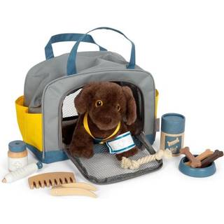 Small foot by Legler Plush Dog with Care Kit Udstoppet legetøj 1 stk. - 1 stk.