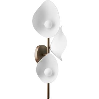 Nuura Florii 3 Væglampe Mørk Bronze/Hvid