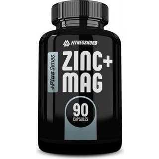 ZMA Zink, magnesium og B6-vitamin (90 kapsler)