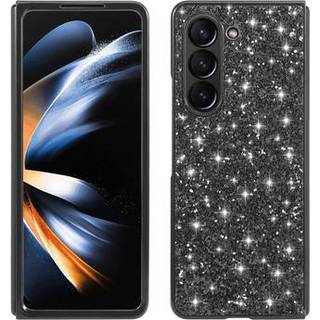 Samsung Galaxy Z Fold6 Glitter Series Hybrid Cover - Sort