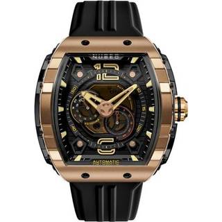 Nubeo NB-6087-06 Herrenuhr Magellan 24h Automatik 49mm 5ATM