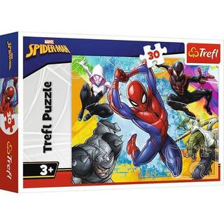 Trefl: Spider-Man og venner - puslespil med 30 brikker
