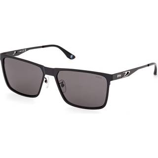 BMW BW0049-H Polarized 02D 59 Solbriller Mænd Black - Matte Black - 59mm