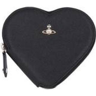 Vivienne Westwood Saffiano Heart Crossover taske sort