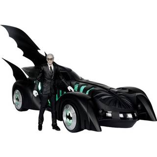 Batman Forever DC Multiverse Action Figure with Vehicle Alfred Pennyworth & Batmobile (Gold Label) 79 cm